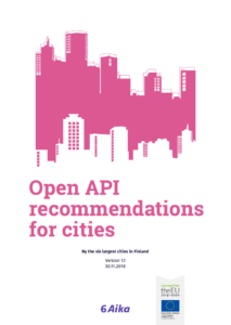 Cover of Open API recommendations for cities brochure.